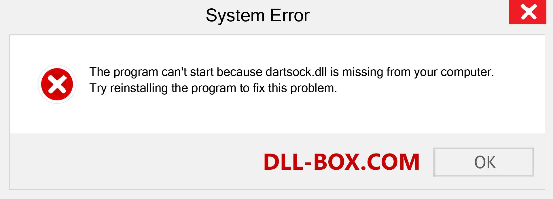  dartsock.dll file is missing?. Download for Windows 7, 8, 10 - Fix  dartsock dll Missing Error on Windows, photos, images